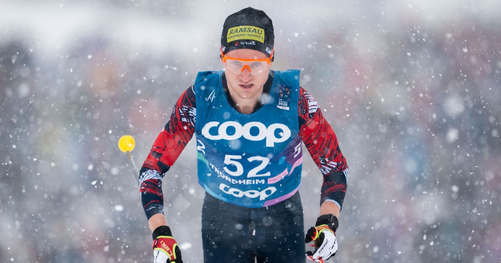 Mika Vermeulen im Schnee