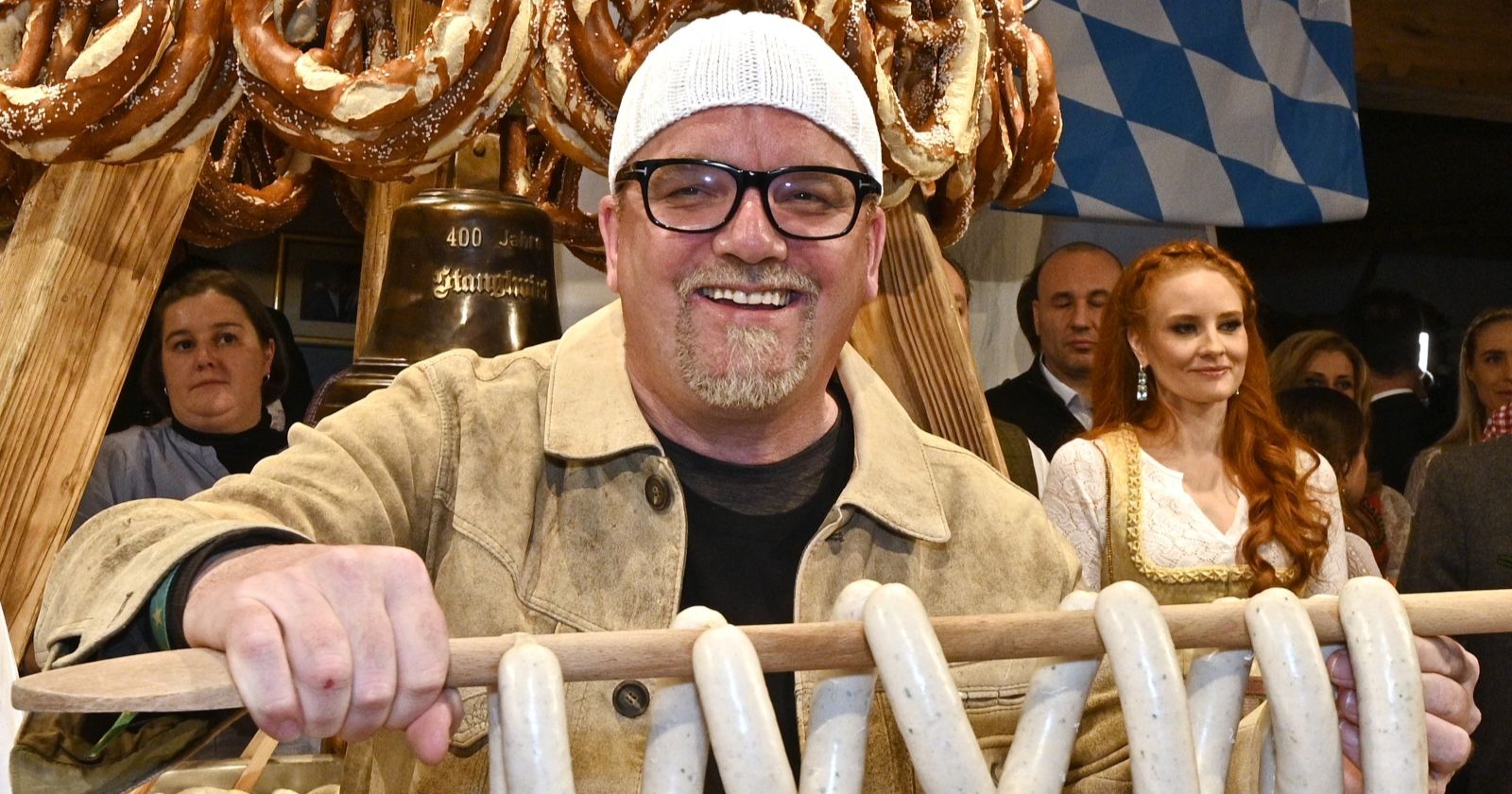 DJ Ötzi bei der Stanglwirt Weißwustparty / 2.800 Gäste waren da, 8.000 Weißwürste  wurden verspeist