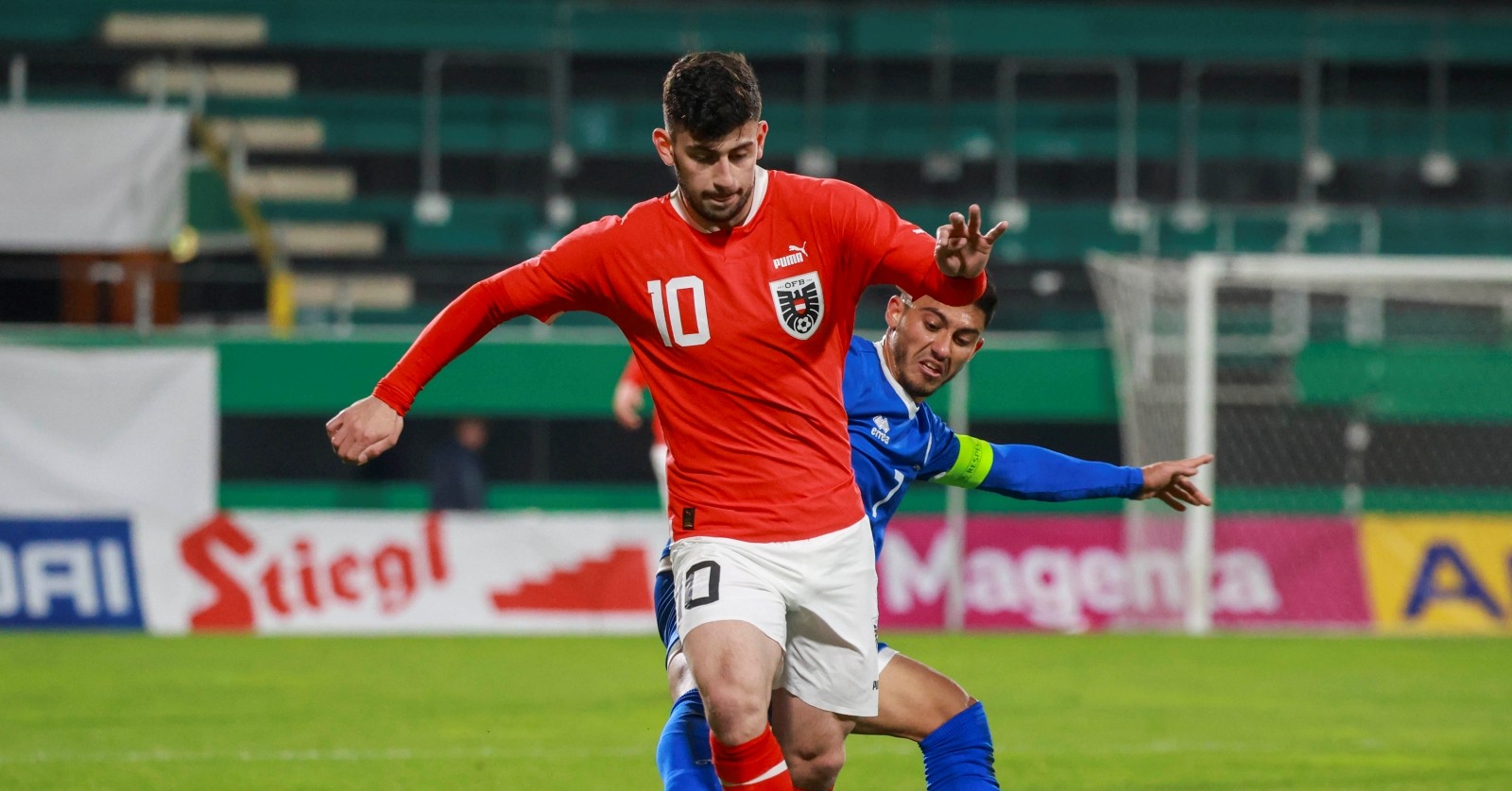 Yusuf Demir im Spiel bei der U21 WM-Qualifikation vs Zypern.