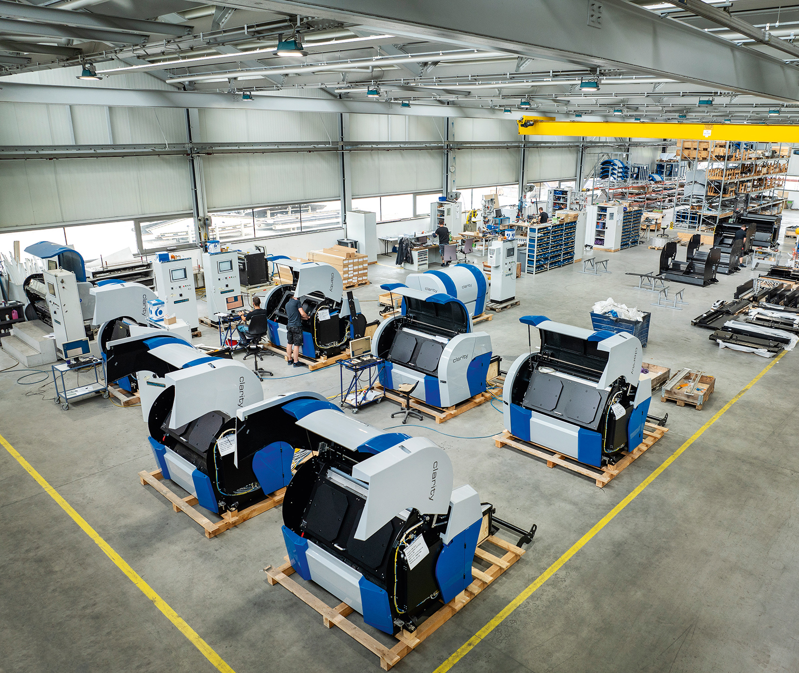 Werkshalle in Fabrik | Credit: Binder + Co AG