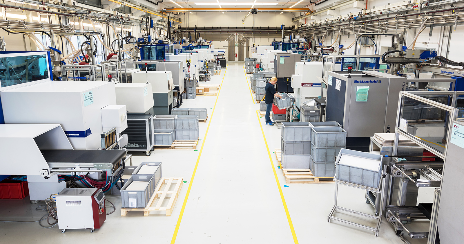 Fertigung von Spritzgussteilen | Credit: COLOP Stempelerzeugung Skopek