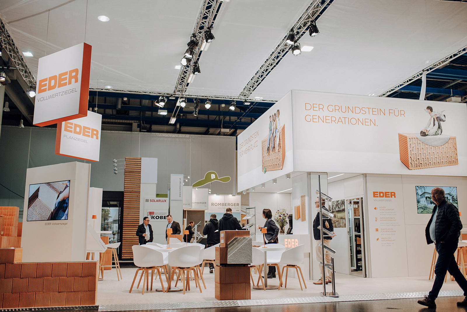 Messestand | Credit: EDER-Vollwertziegel