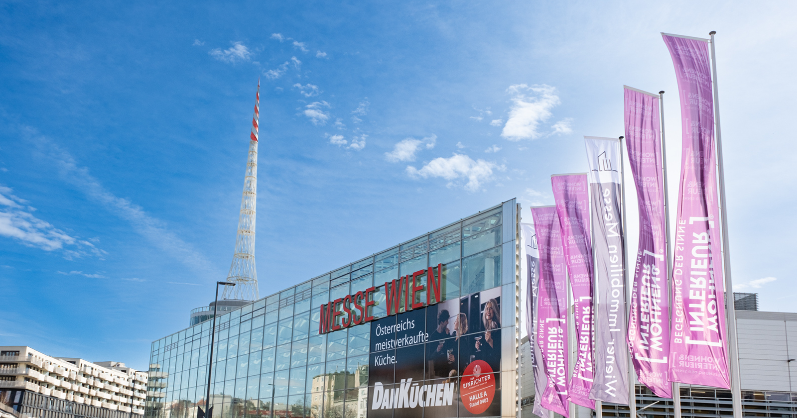Messegebäude von außen | Credit: AEE/Livio Raffaele Stella