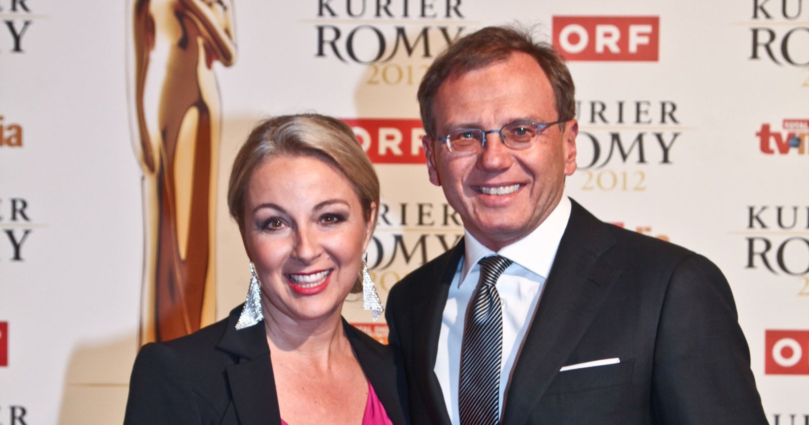 Armin Wolf mit Ehefrau Euke Frank/ Armin Wolf und Ehefrau Euke Frank: So haben sie sich kennengelernt