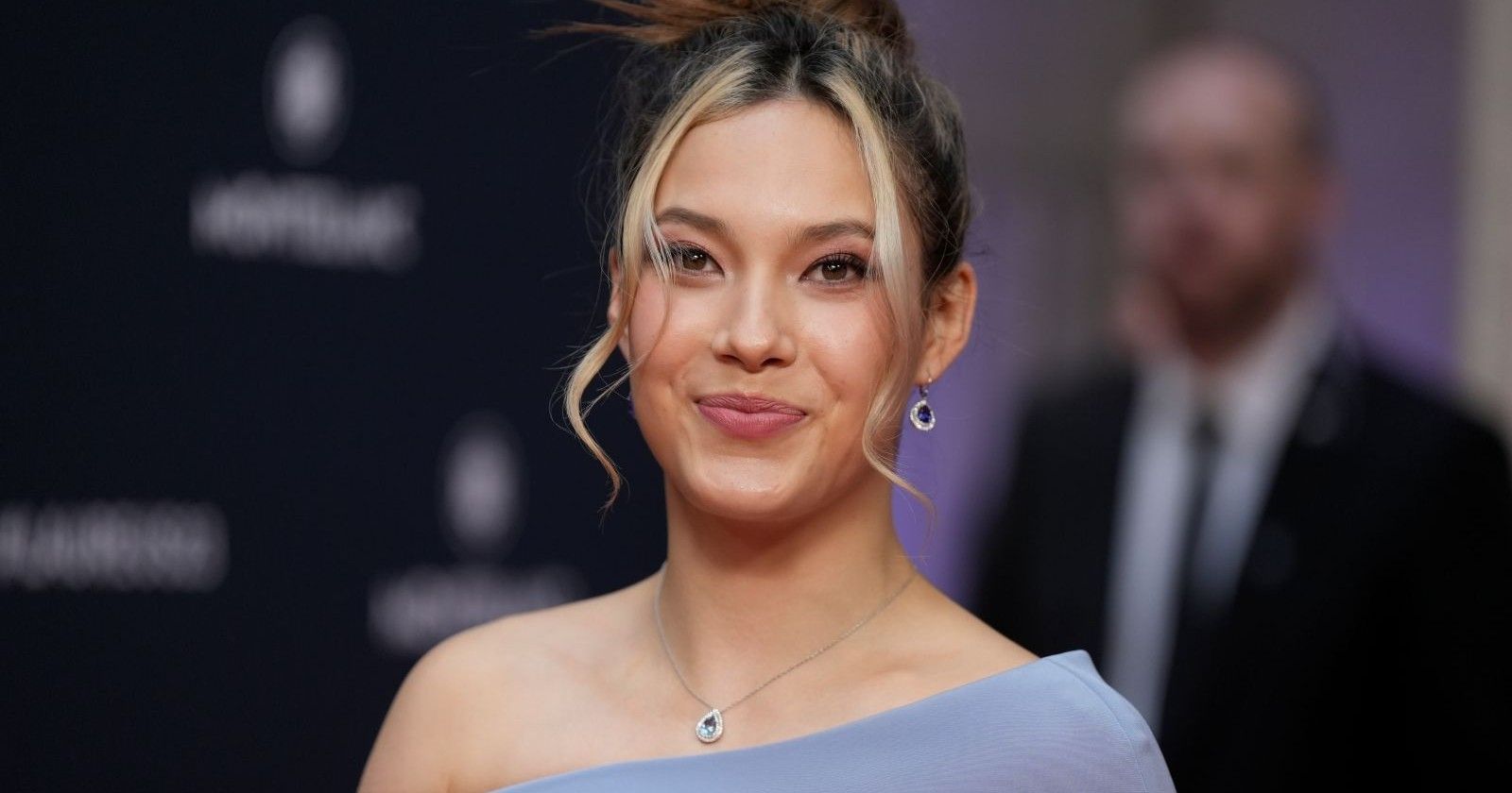 Eileen Gu auf einer Gala-veranstaltung der Laureus-Sports-Academy