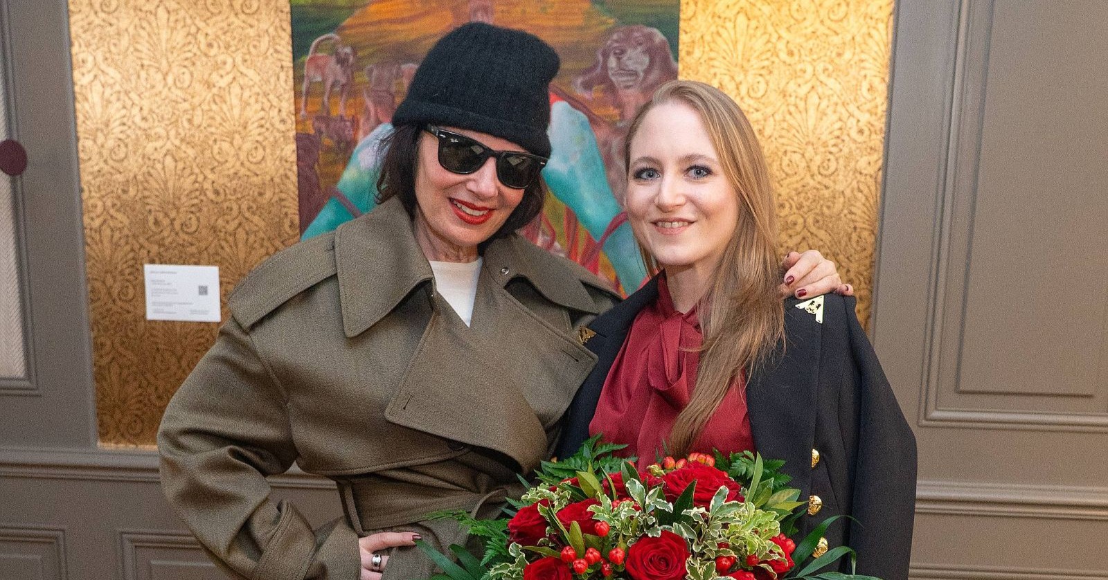 Jacqueline Lugner und Fran Drescher/Opernball-Stargast Fran Drescher ist in Wien gelandet