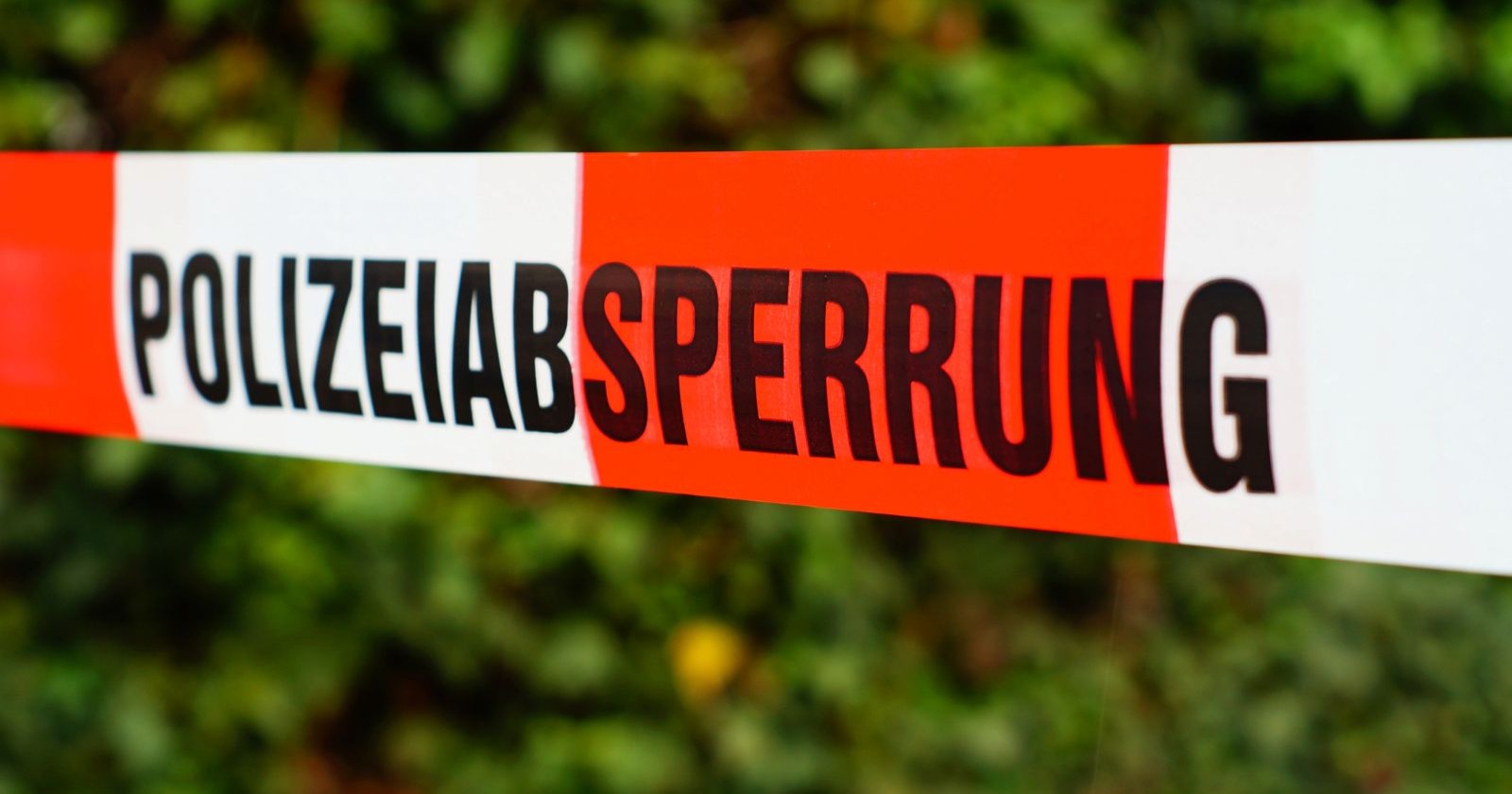 Polizei Großeinsatz.