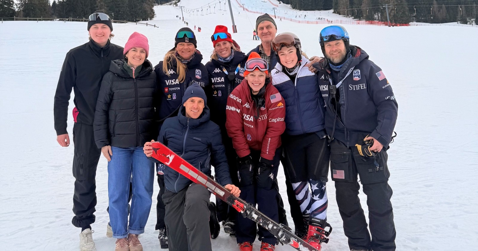 Mikaela Shiffrin trainierte in Salzburg für Olympia 2026.