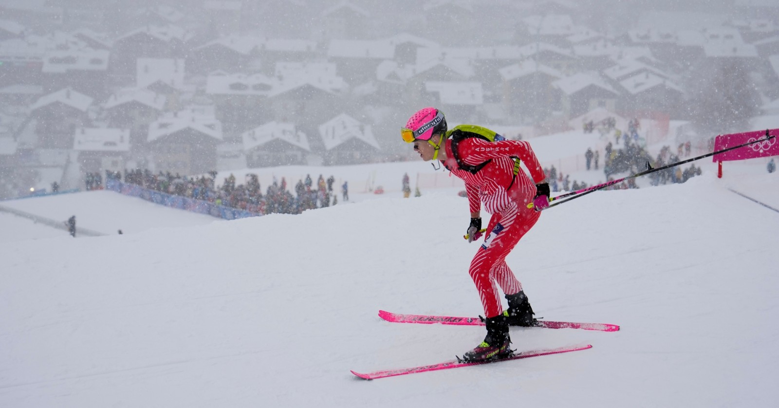 Paul Verbnjak während dem Rennen am Donnerstag.