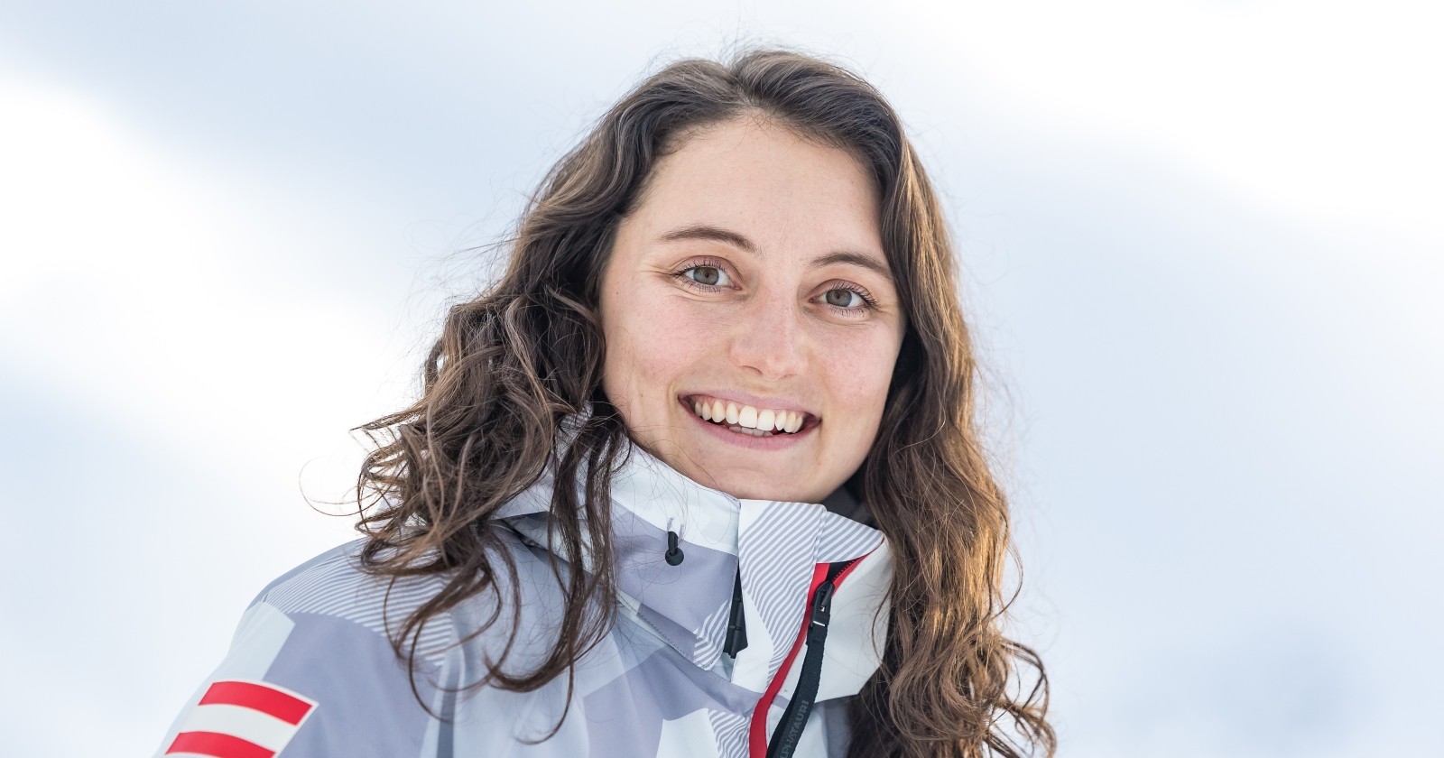 Pia Zerkhold bei einem Medientermin vor Olympia.