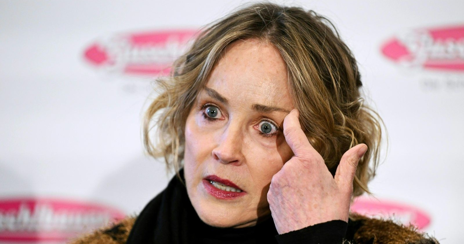 Sahron Stone/Sharon Stone spricht über ihr Kleid für deen Wiener Opernball