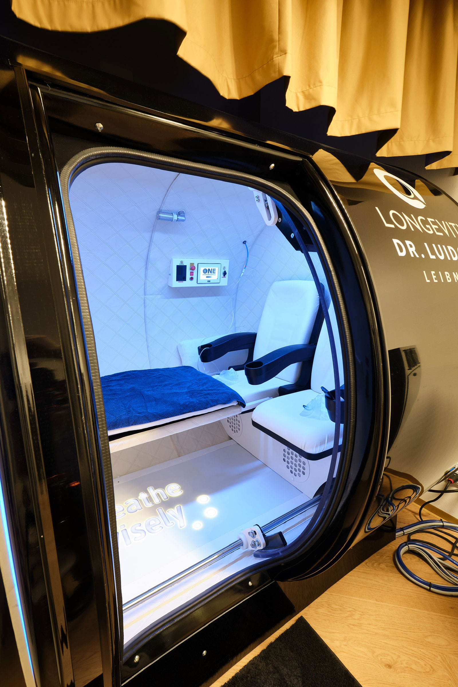 Hyperbare Sauerstoff-Therapie Kammer | Credit: M. Schönbauer/D. Kern