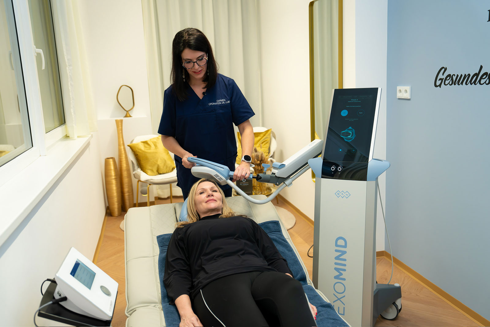 Exomind Behandlung | Credit: M. Schönbauer/D. Kern