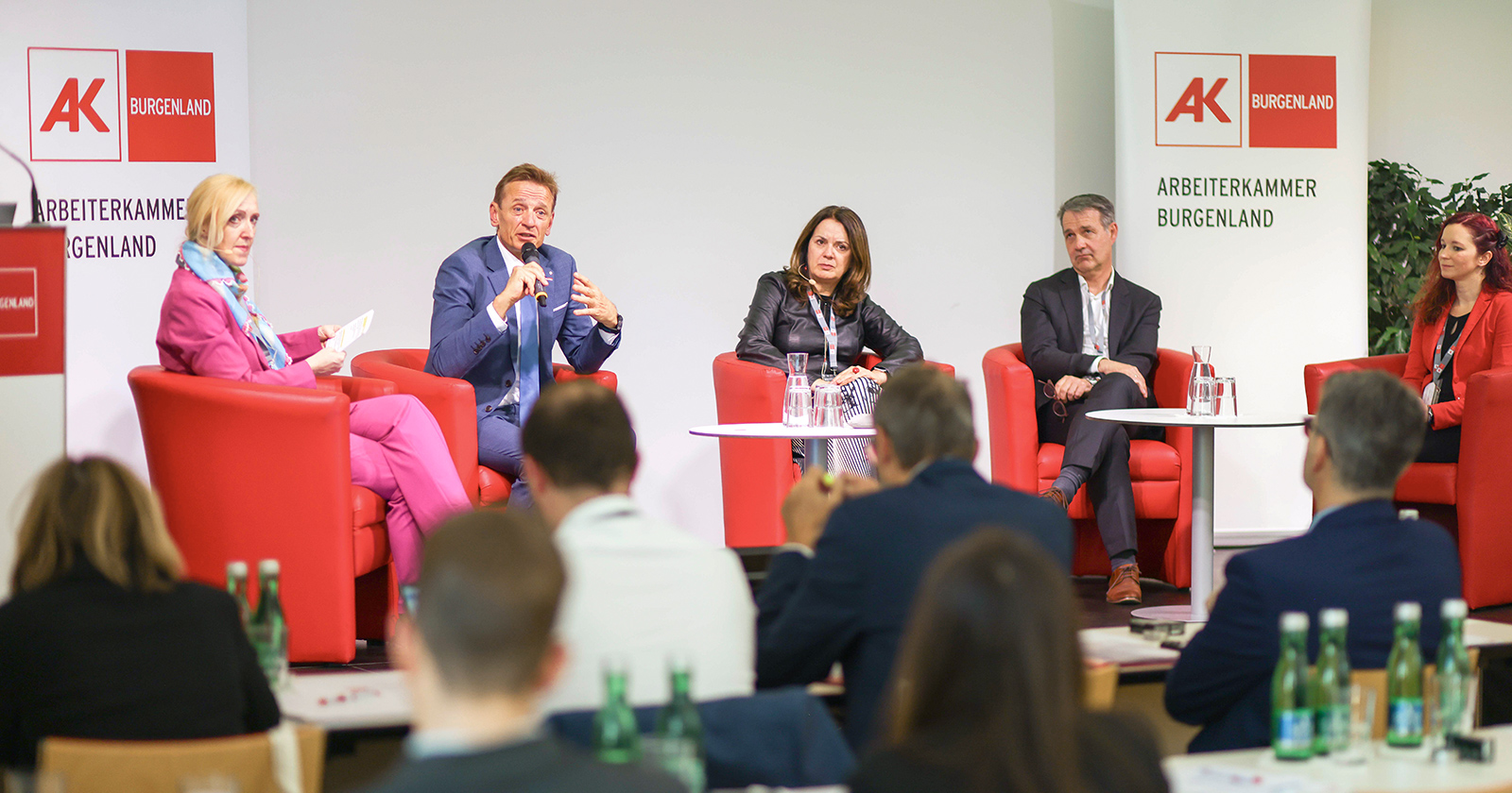 Diskussionsrunde | Credit: AK Burgenland