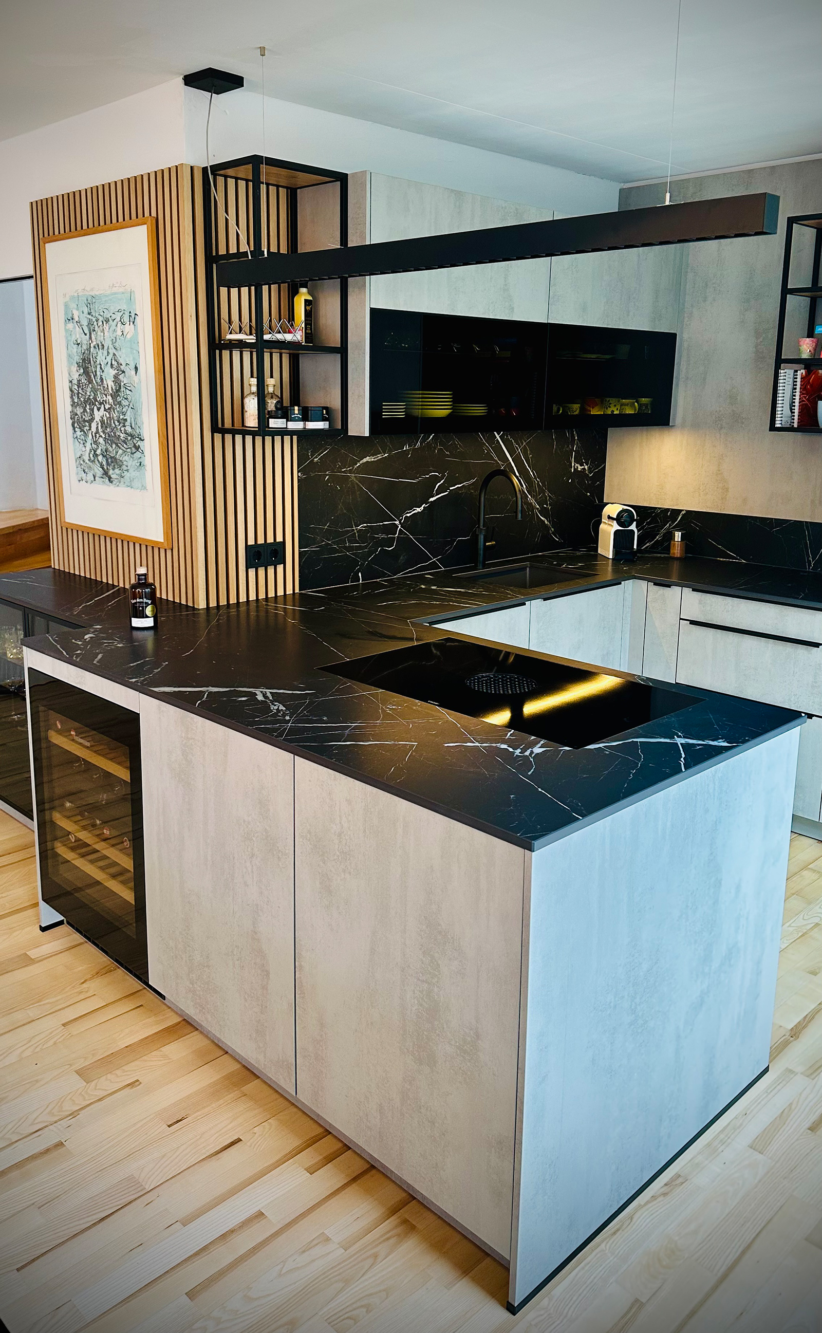 Moderne Wohnküche | Credit: Cookina