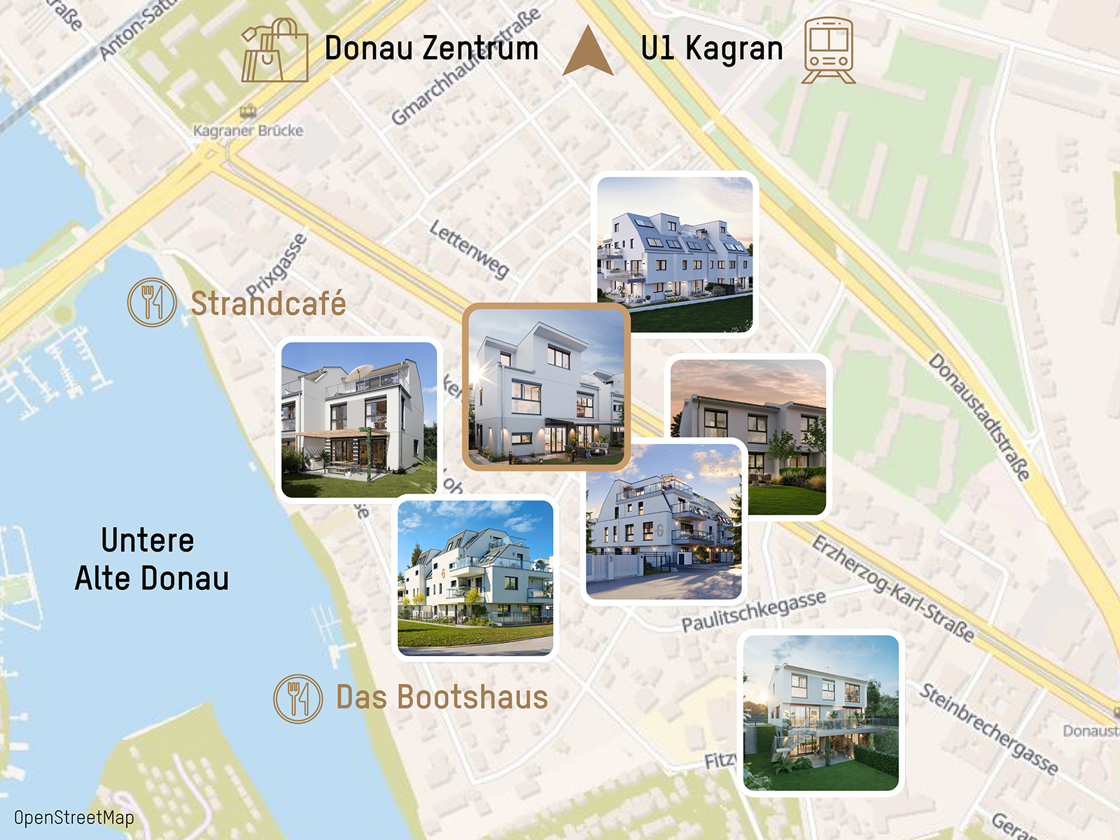 Stadtplan mit Immobilien | Credit: Glorit Bausysteme