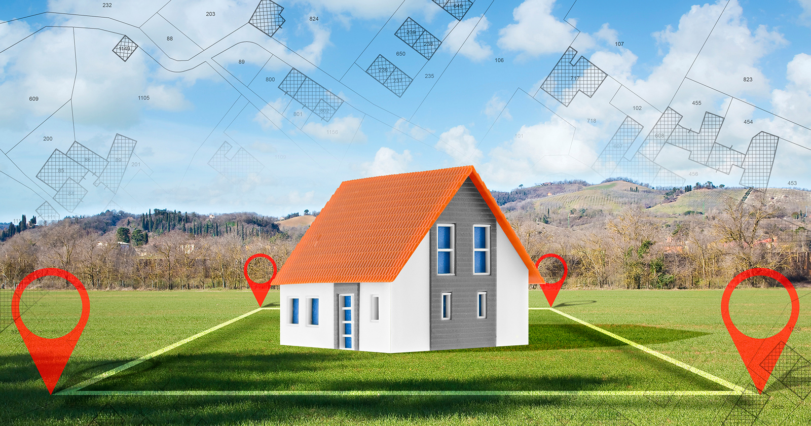 Modernes Wohnhaus im Grünen | Credit: iStock.com/Francesco Scatena