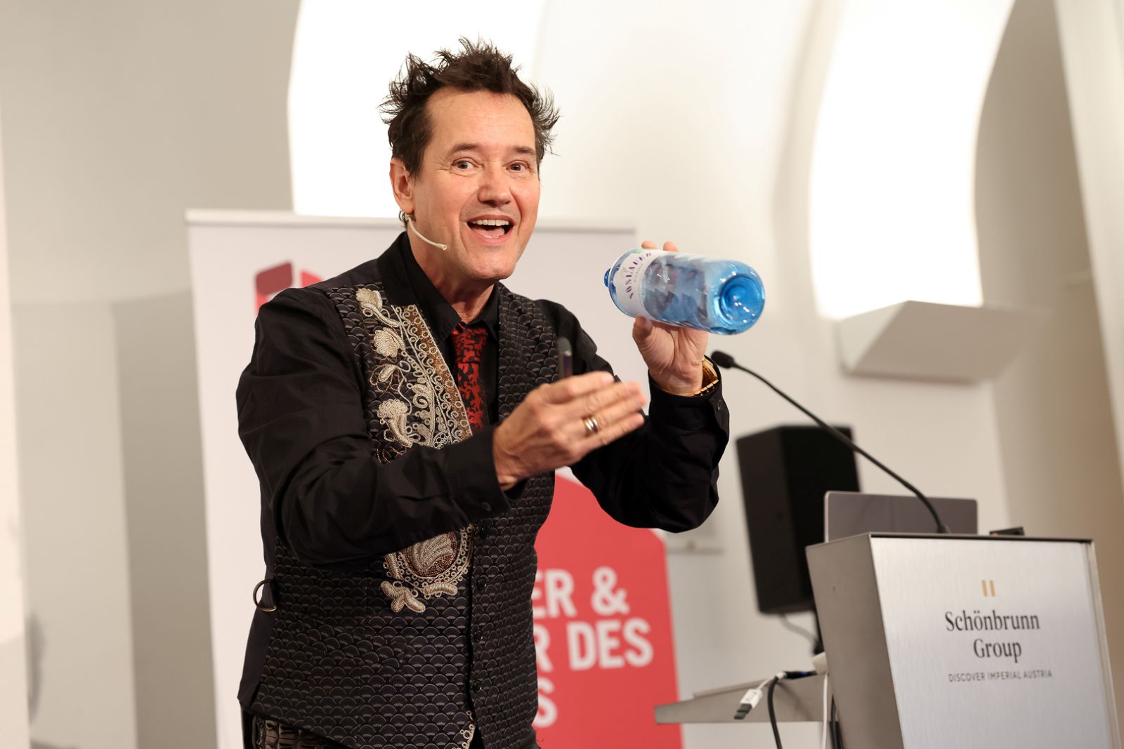 Porträt auf der Bühne