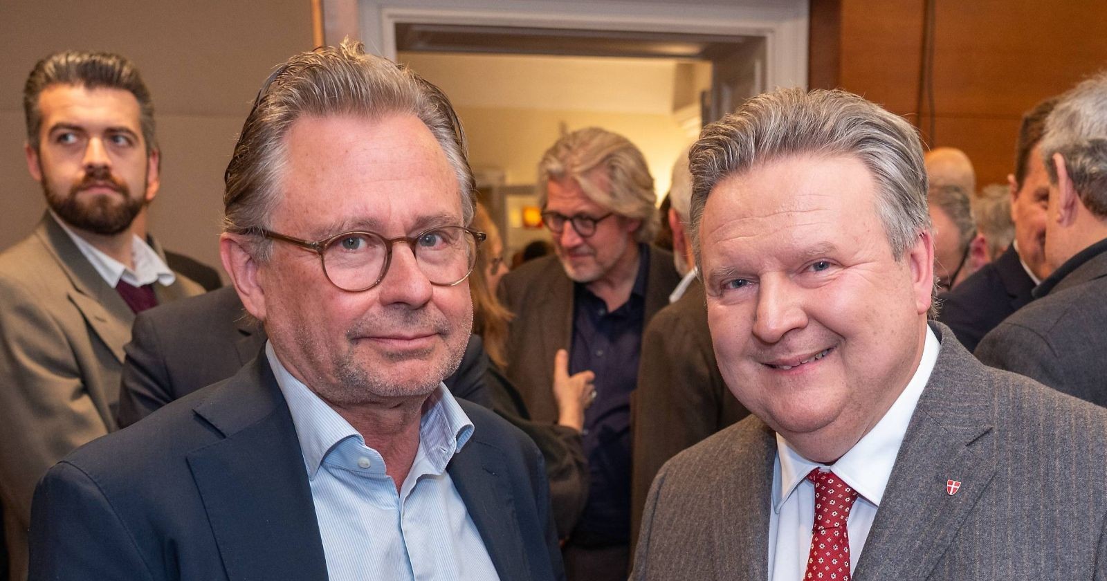 Michael Ludwig und Alexander Wrabetz bei einer Veranstaltung in Wien; Alexander Wrabetz hat einen neuen Job bei der Stadt Wien.