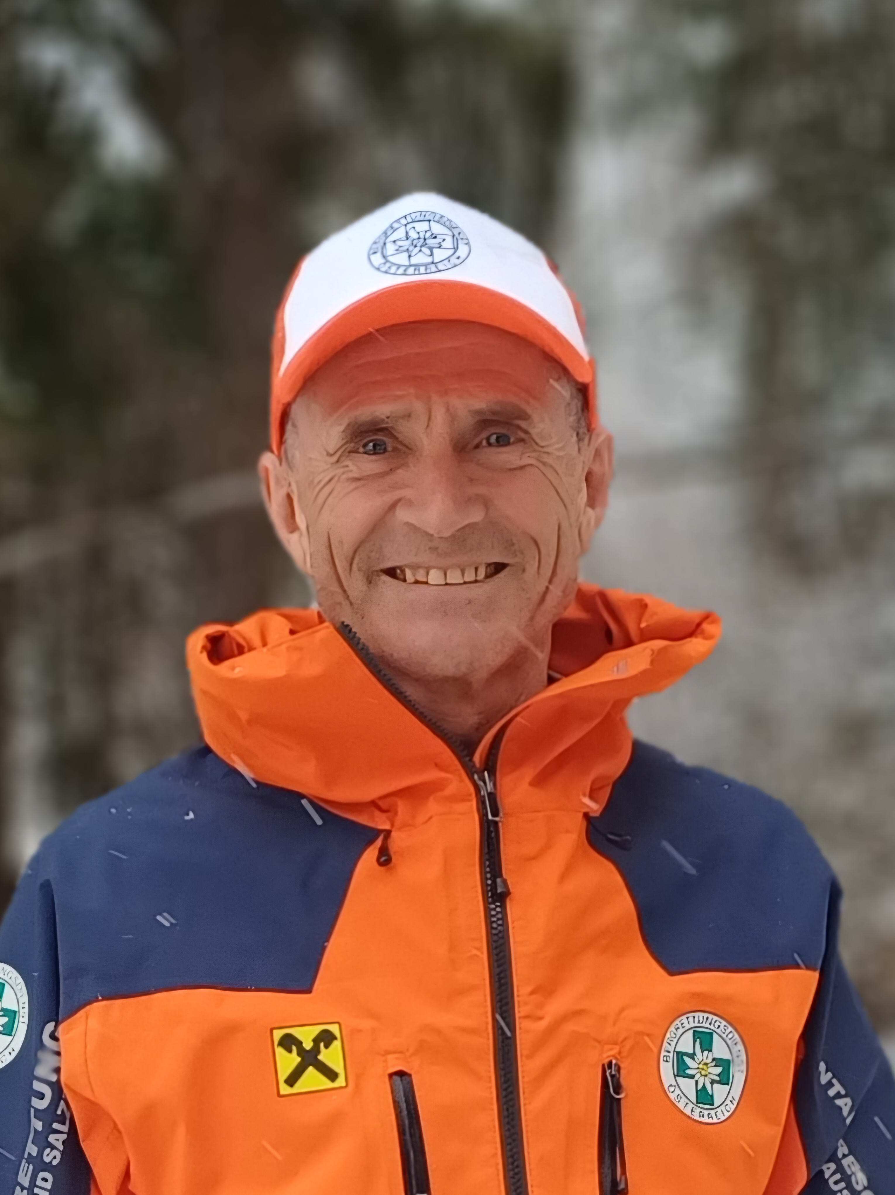 Bernd Tritscher, Bezirksleiter der Bergrettung Pinzgau.