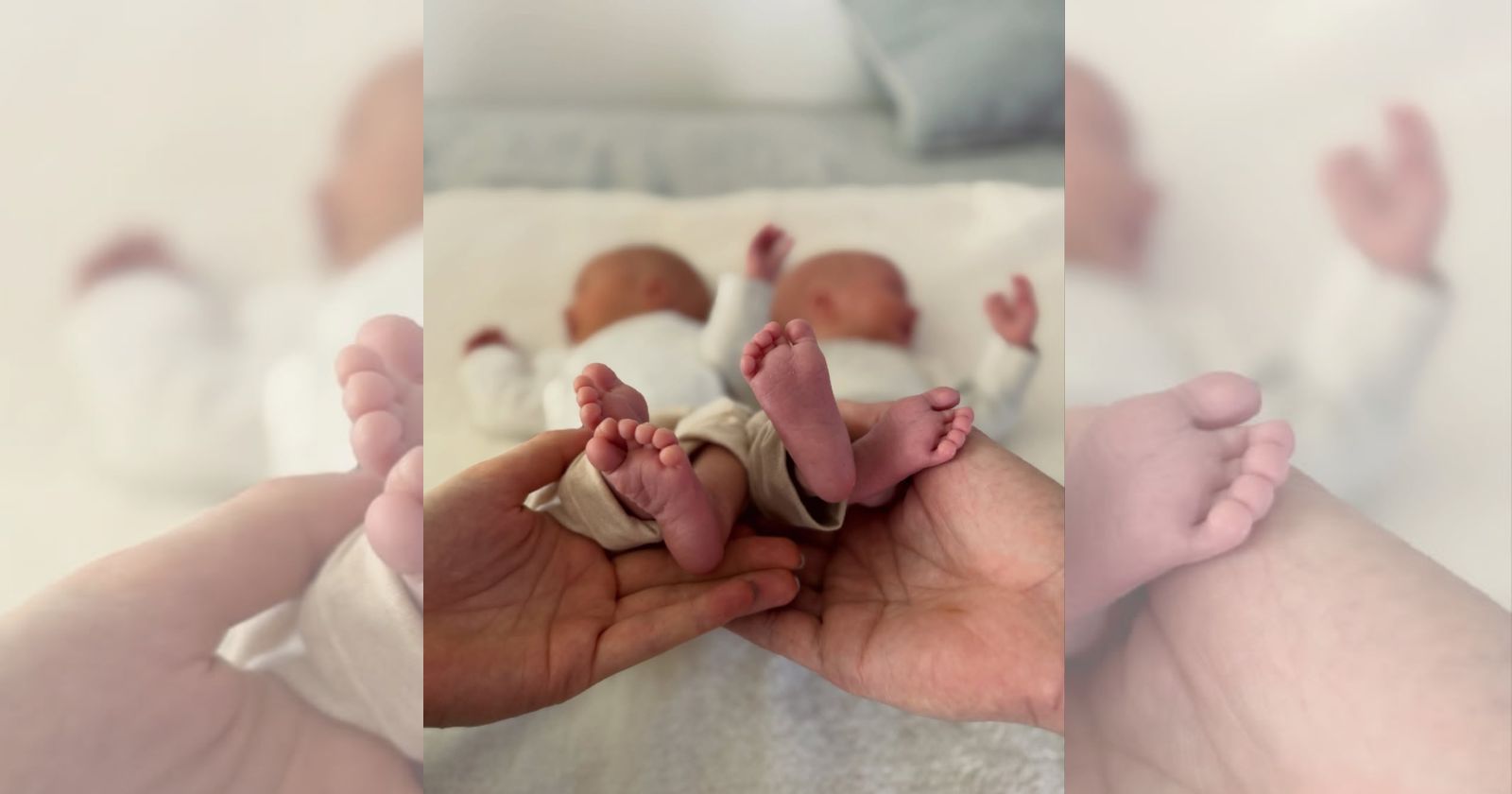 Erstes Foto der Babys von Ex-Biathlet Benjamin Eder