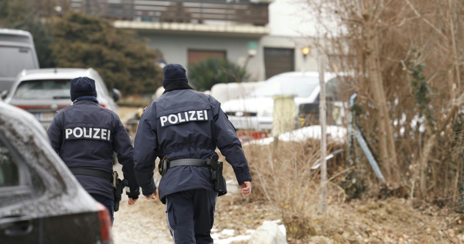 Cobra-Einsatz im Ortszentrum von Petzenkirchen.