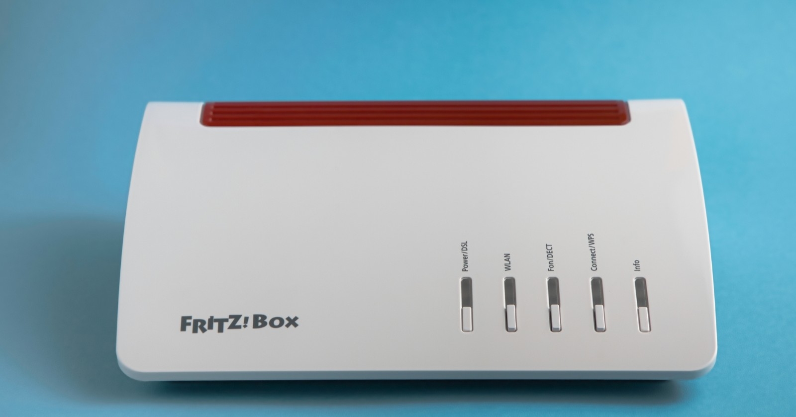 FritzBox-Router mit neuer Software-Version.