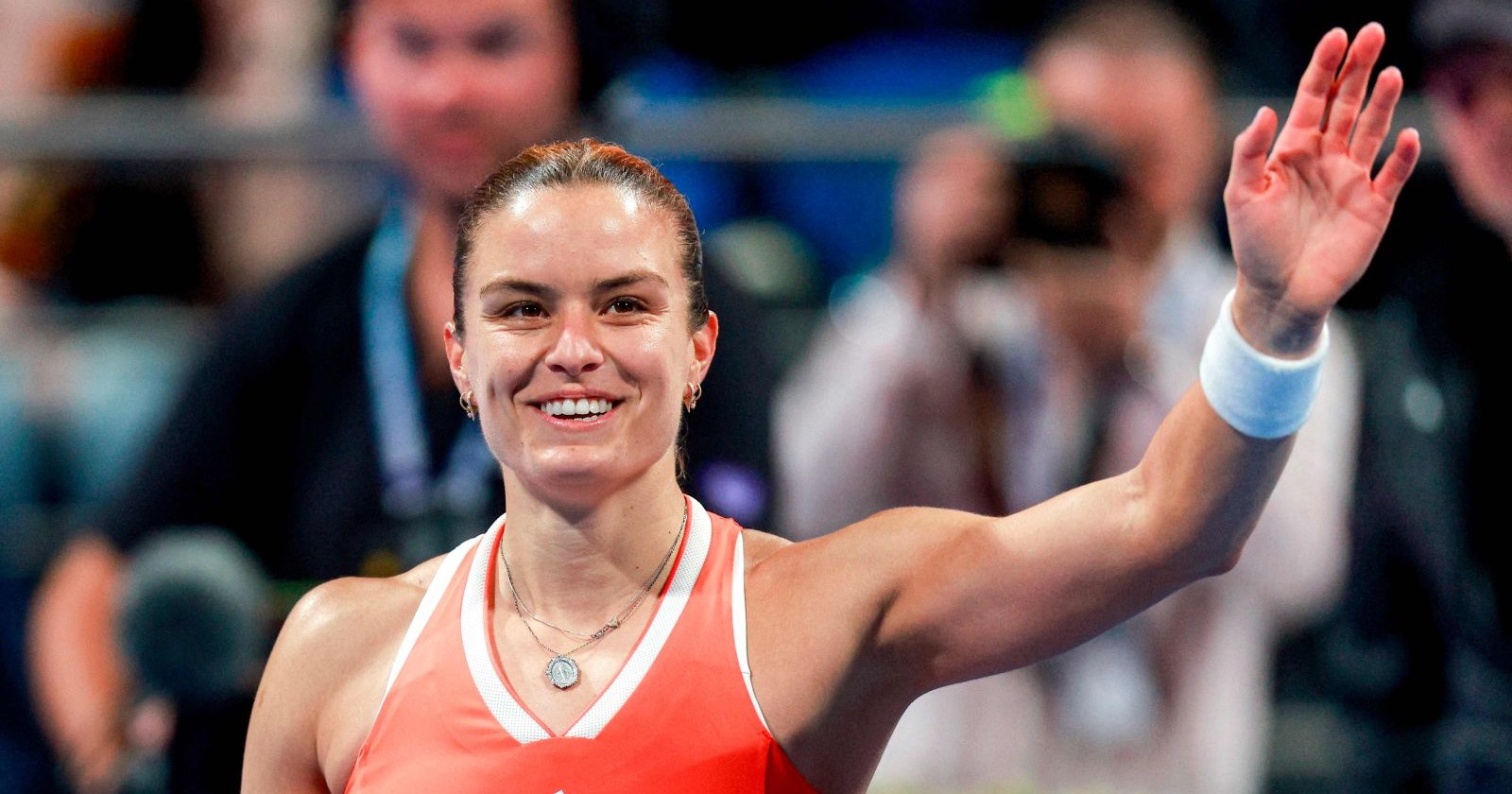 Die Griechin Maria Sakkari während des Turniers in Dubai
