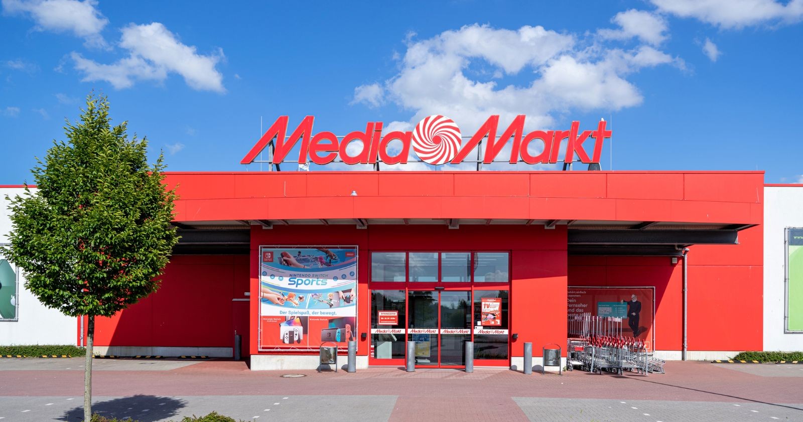 Eine Filiale von MediaMarkt Österreich, deren Zukunft nach der geplanten MediaMarkt-Übernahme durch JD.com ungewiss ist