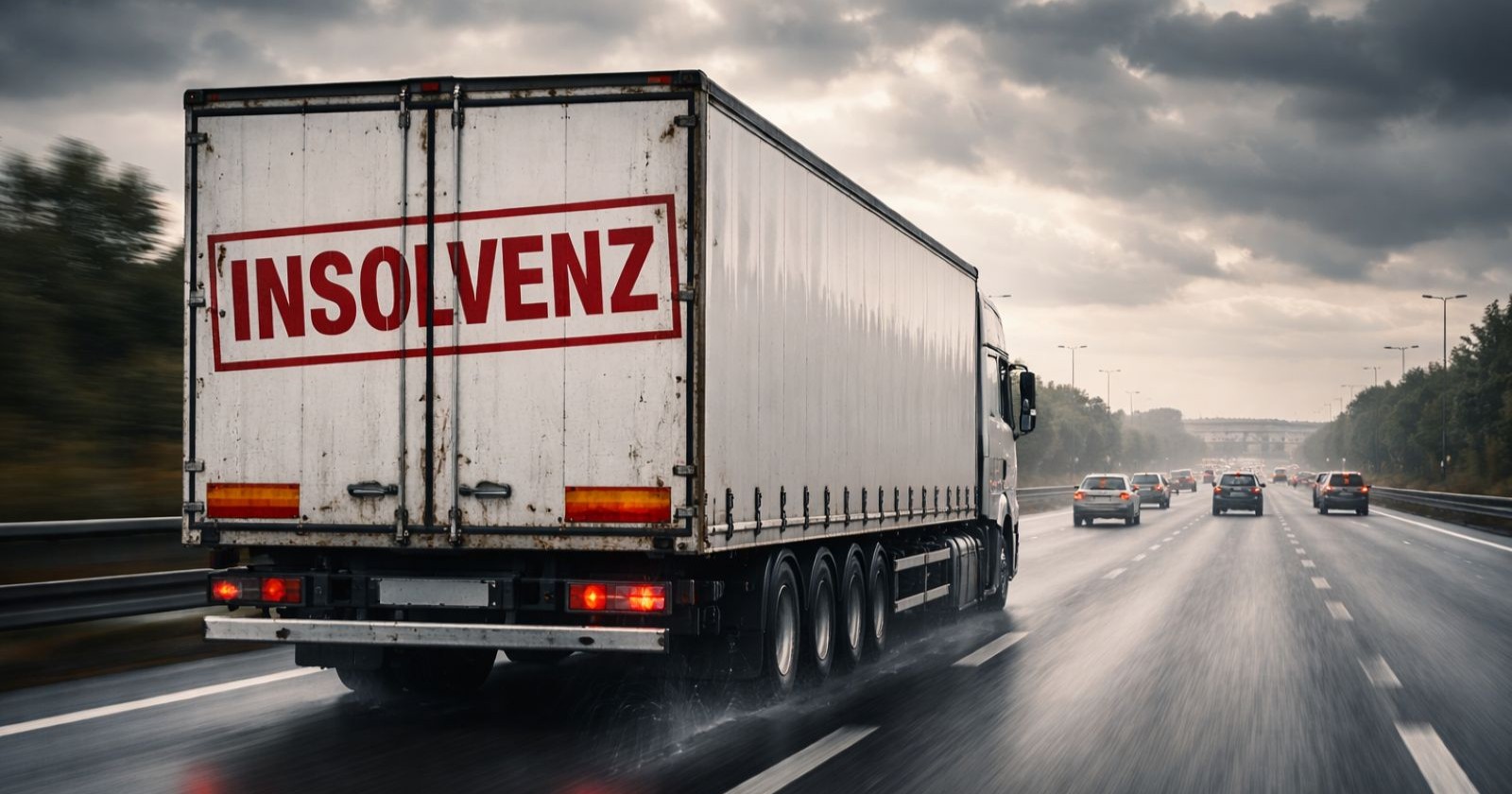 Thmenbild eines Lkws, als Darstellung für die Insolvenz der Nothegger Logistik