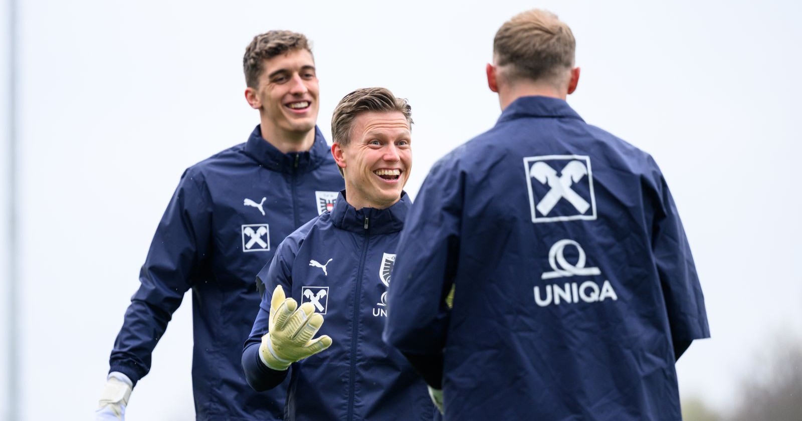 Patrick Pentz trainiert mit dem ÖFB-Team für das Länderspiel von Österreich gegen Südkorea