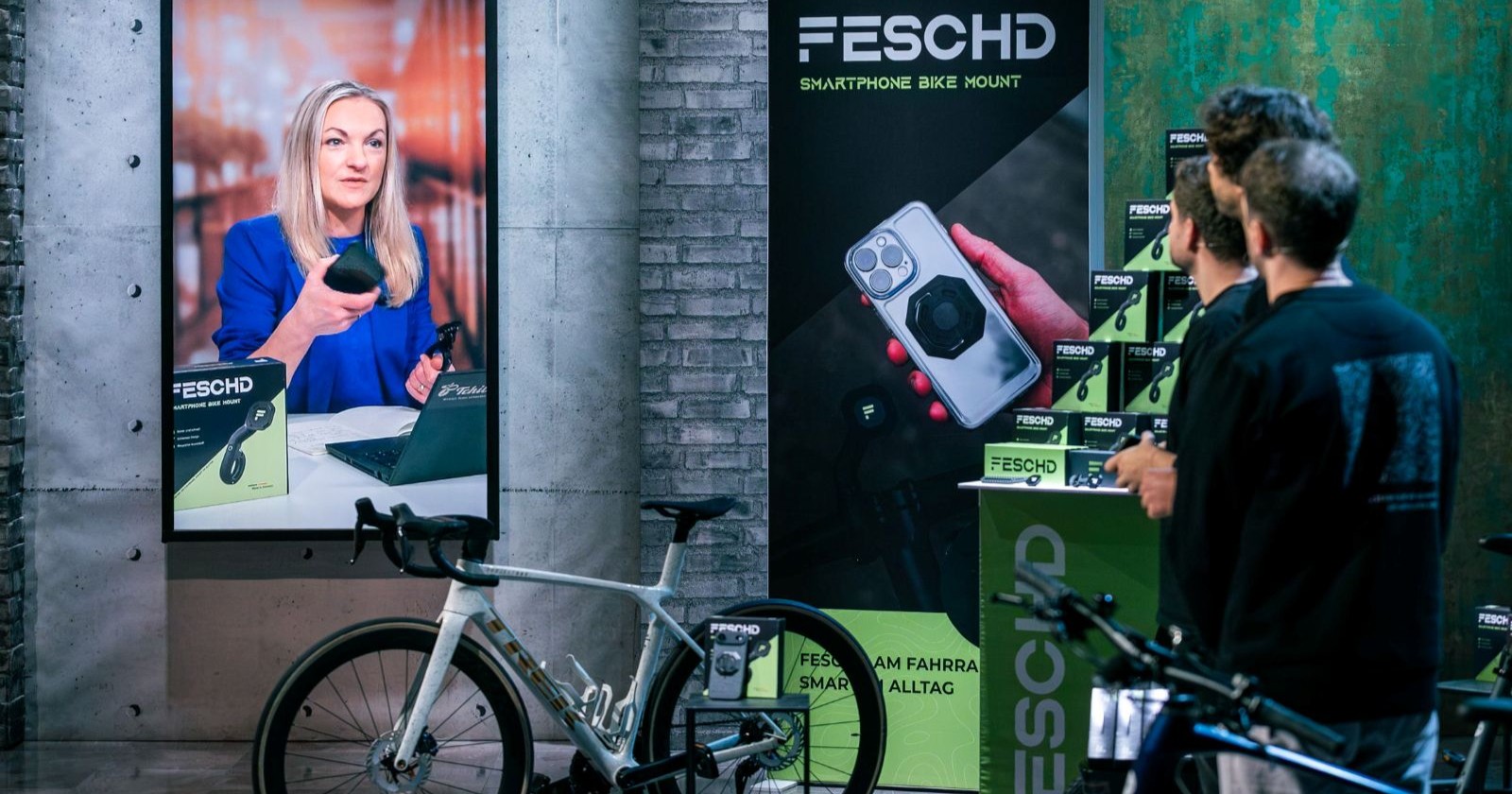 Blick in die Kulisse des TV-Studio