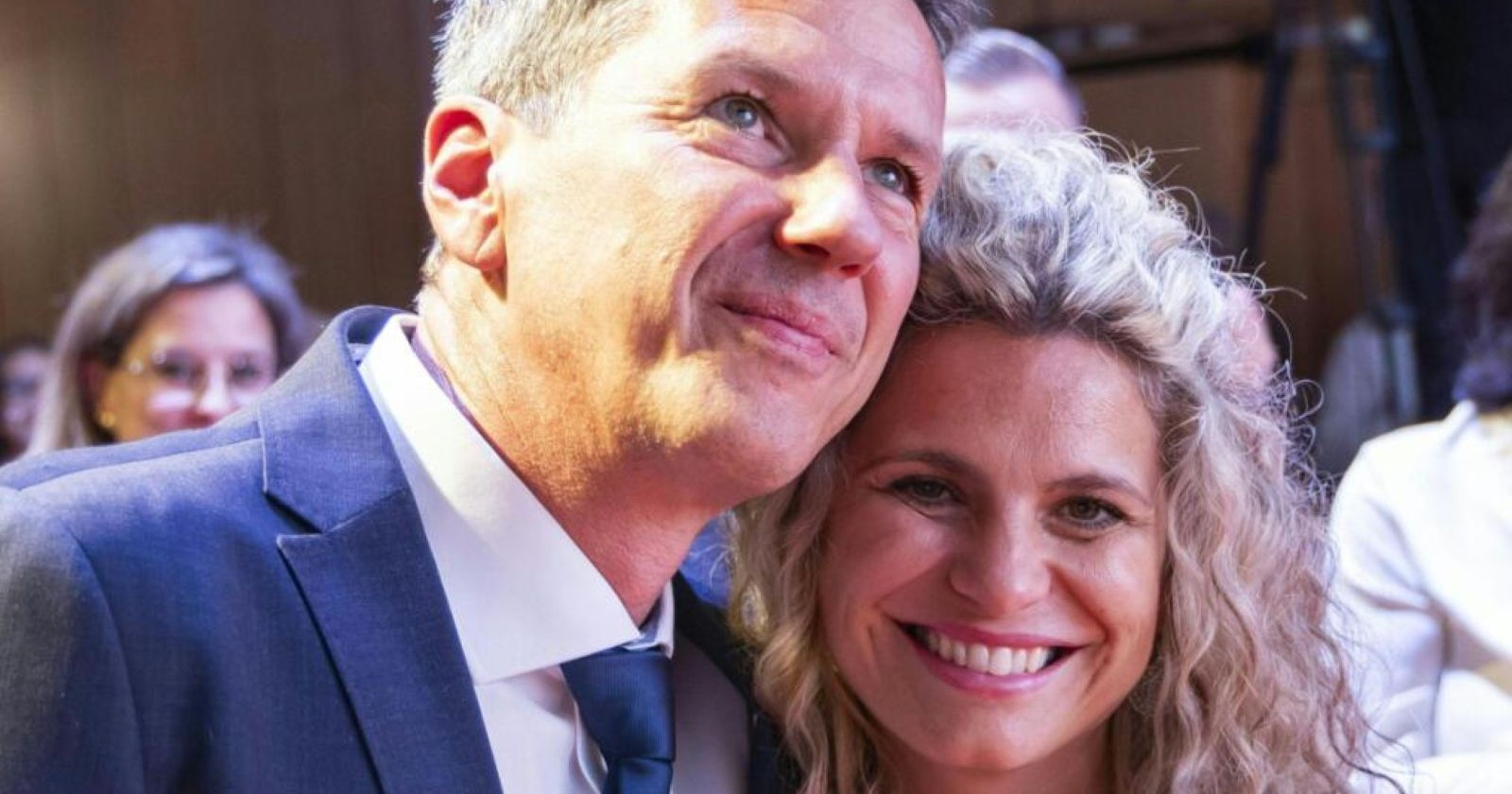 Daniel Fellner mit Partnerin bei Veranstaltung kurz vor Wahl zum Landeshauptmann in Kärnten