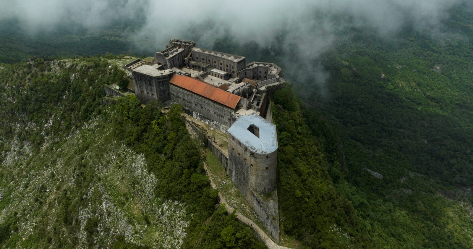 Die Zitadelle Laferrière ist eines der bekanntesten Wahrzeichen Haitis.