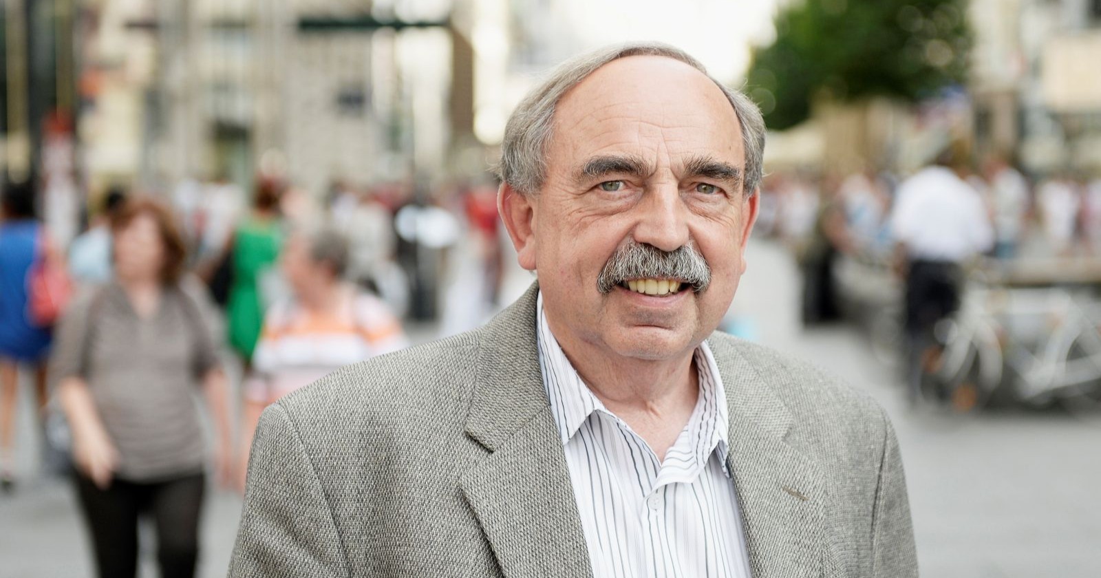 Archivbild von Maximilian Edelbacher, dem ehemaligen Leiter des Wiener Sicherheitsbüros