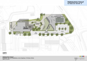 So sollen die neuen Häuser angeordnet werden.