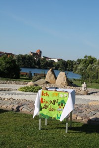 Gottesdienst im Garten 2013