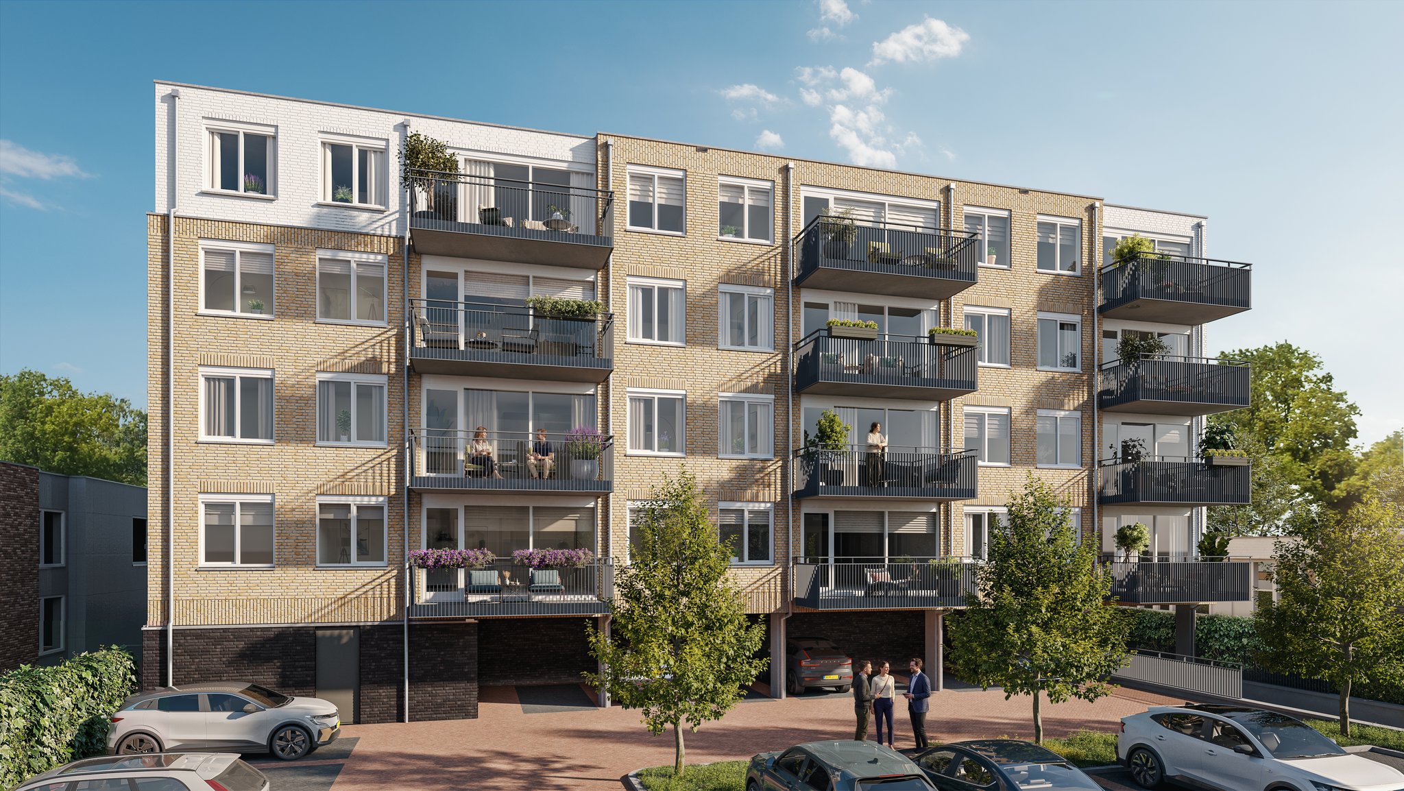 Exterieurimpressie van voorgevel
