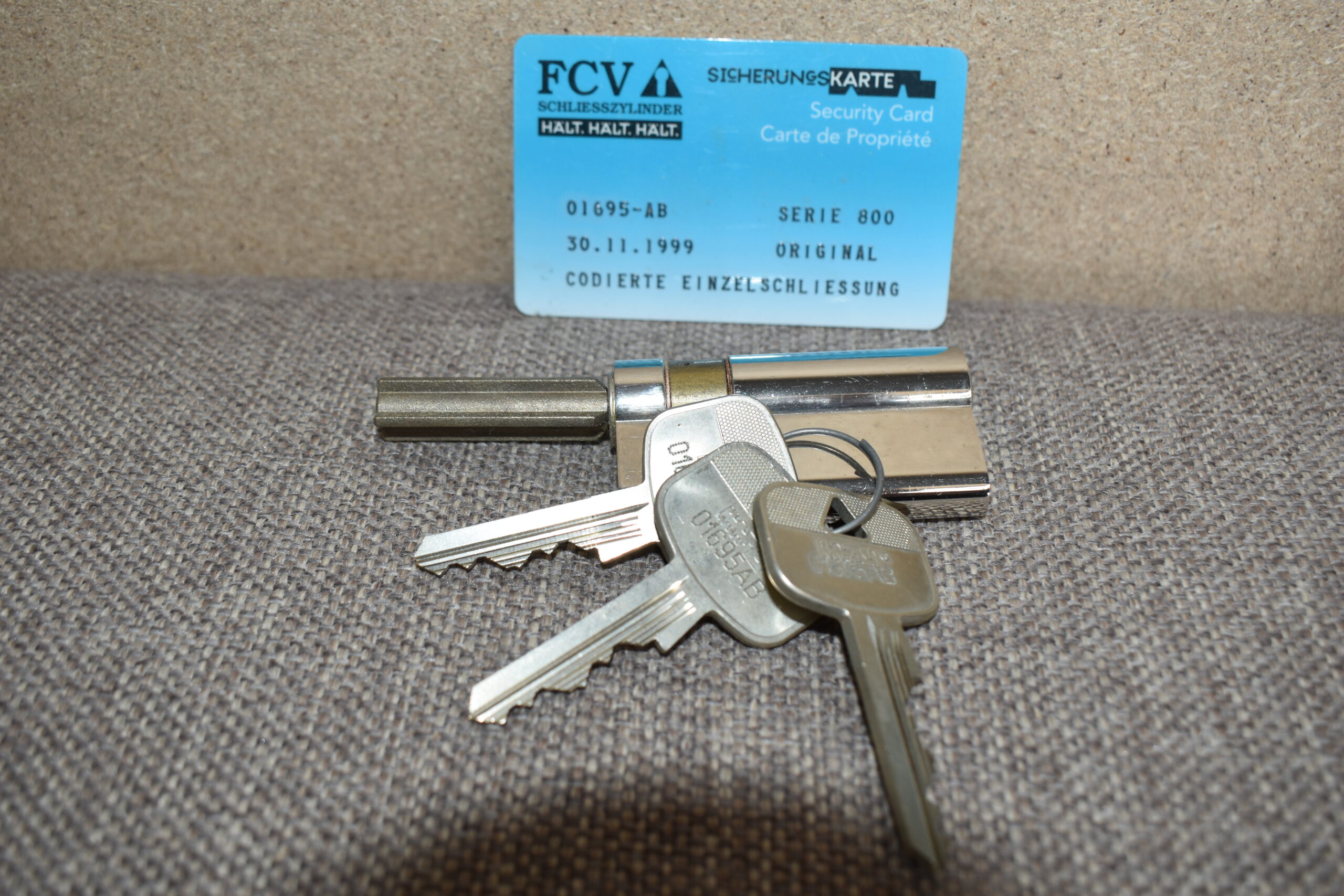 KAFLI Schließzylinder Fliethomatic-ZYL 860