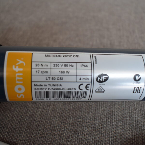 Somfy Elektromotor Frontrollladen METEOR 20/17 CSI