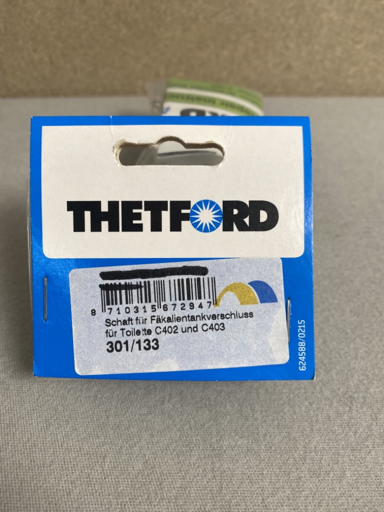 Thetford Ersatzteil Nr. 51802 SC400/500 Schaft für Cassettentoilette