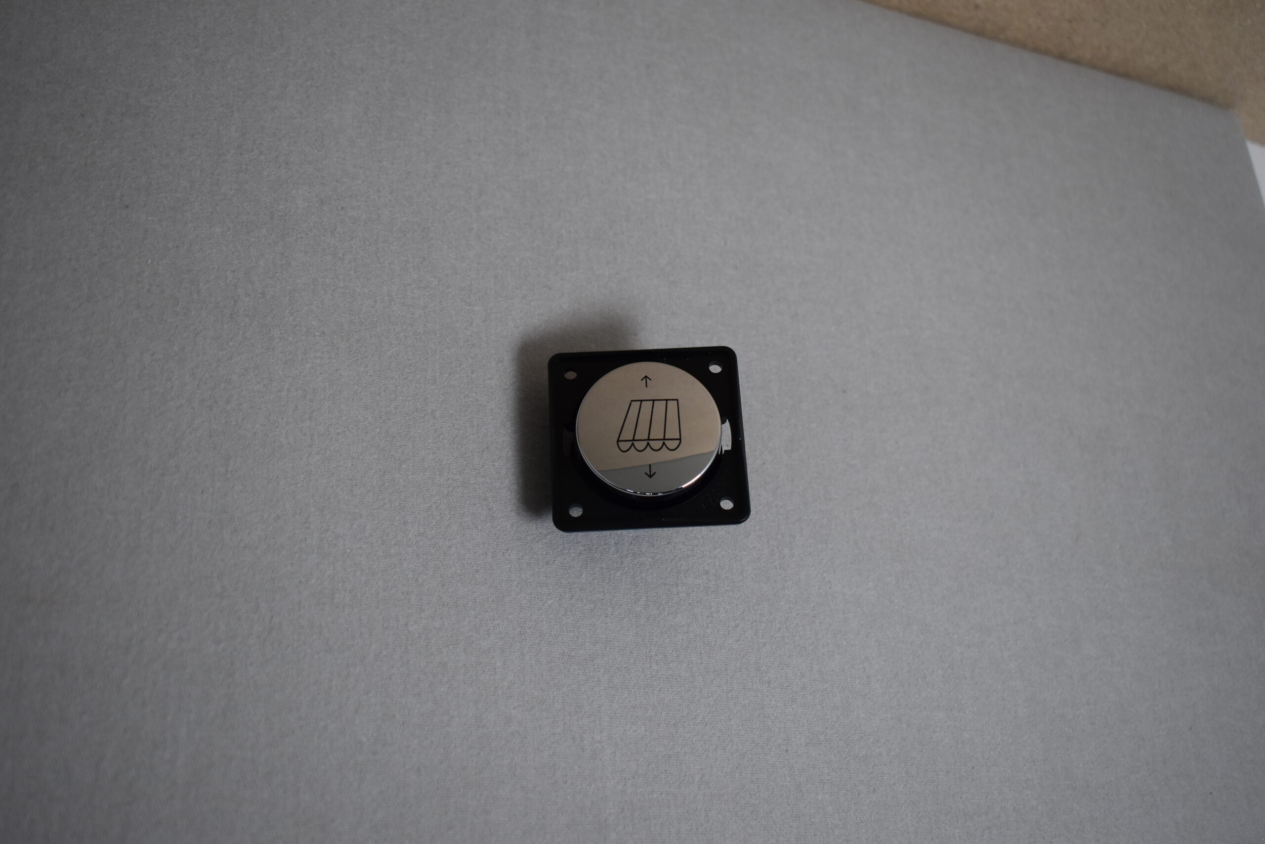 Berker Markisen Wippschalter Silber glänzend