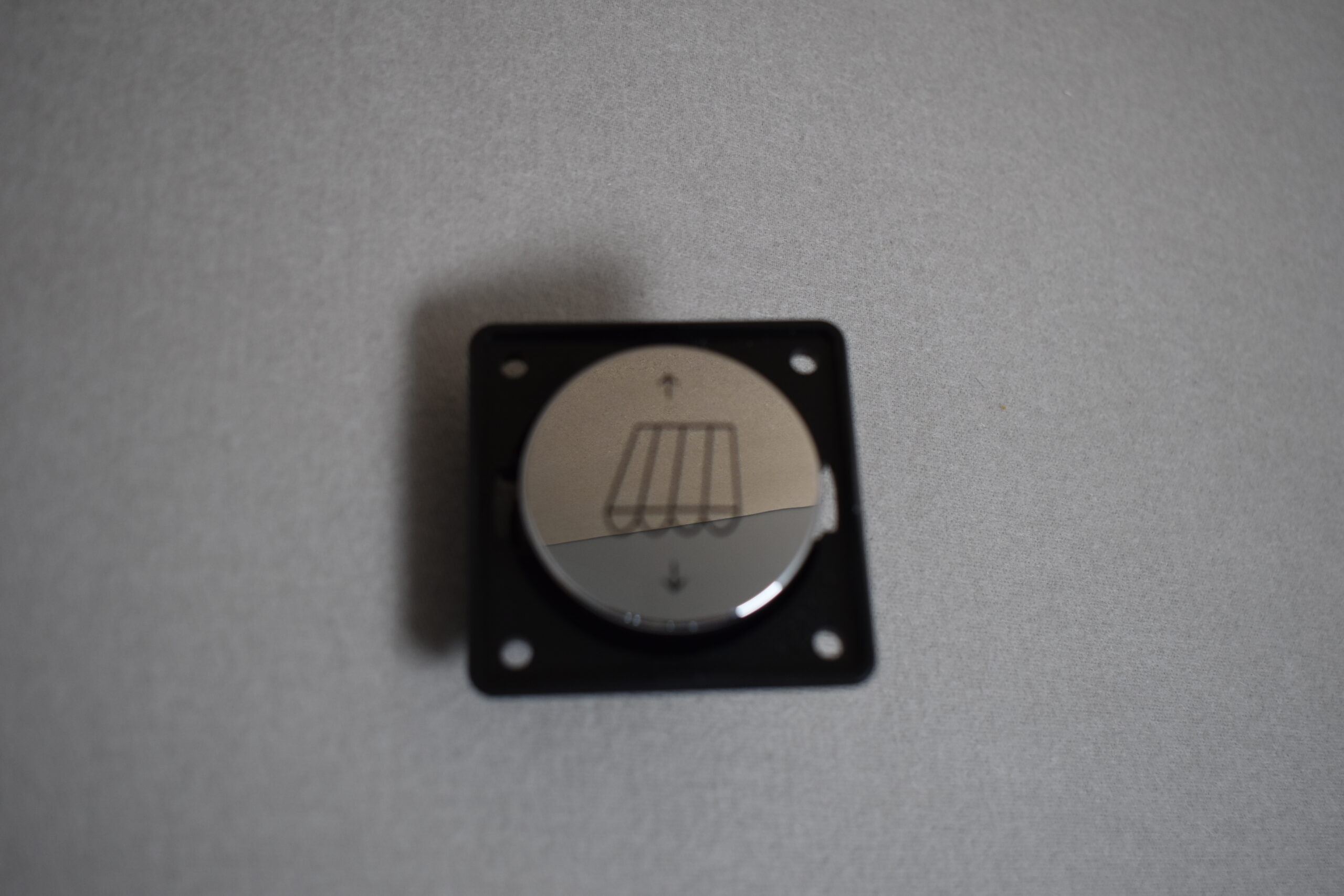 Berker Markisen Wippschalter Silber glänzend