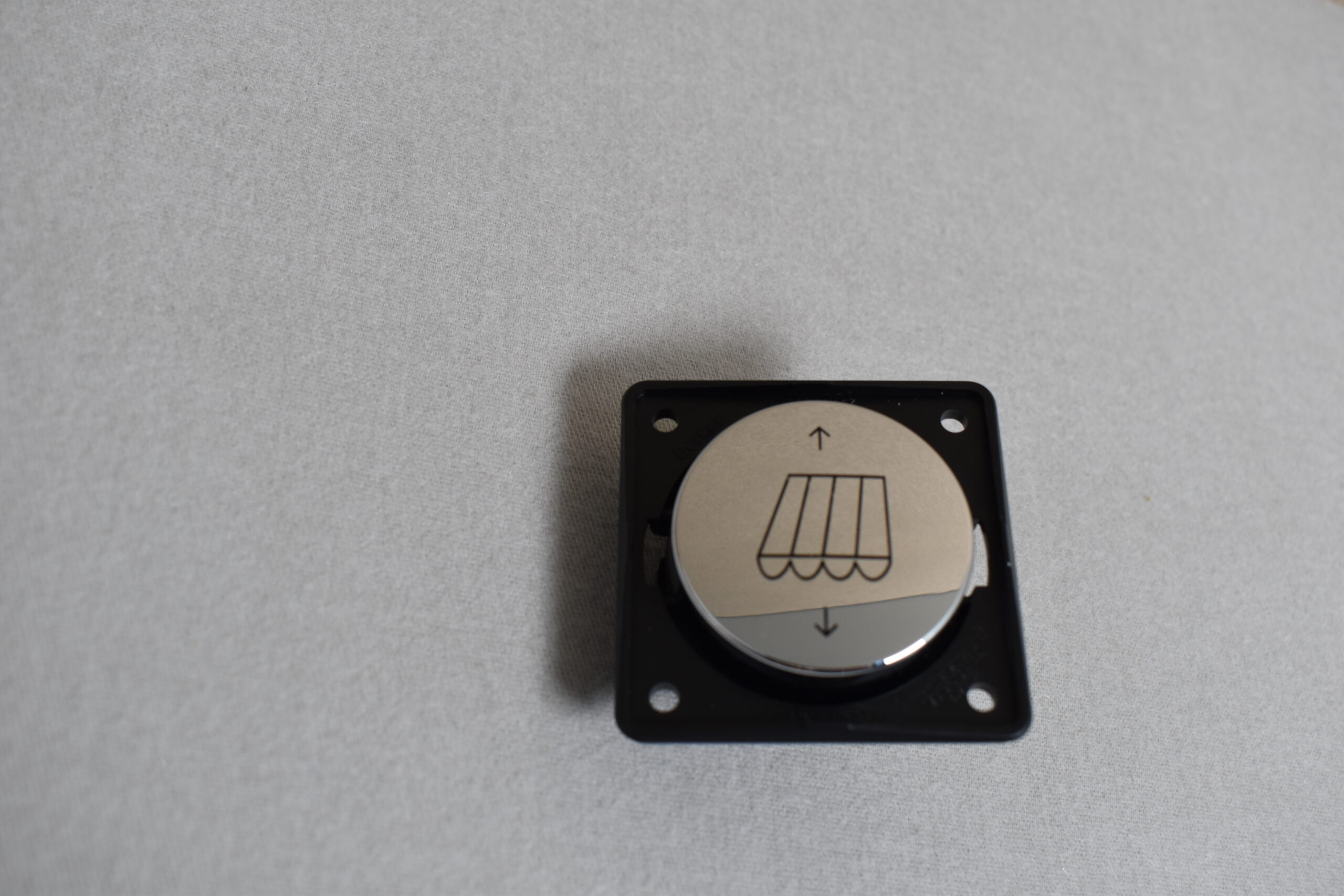 Berker Markisen Wippschalter Silber glänzend