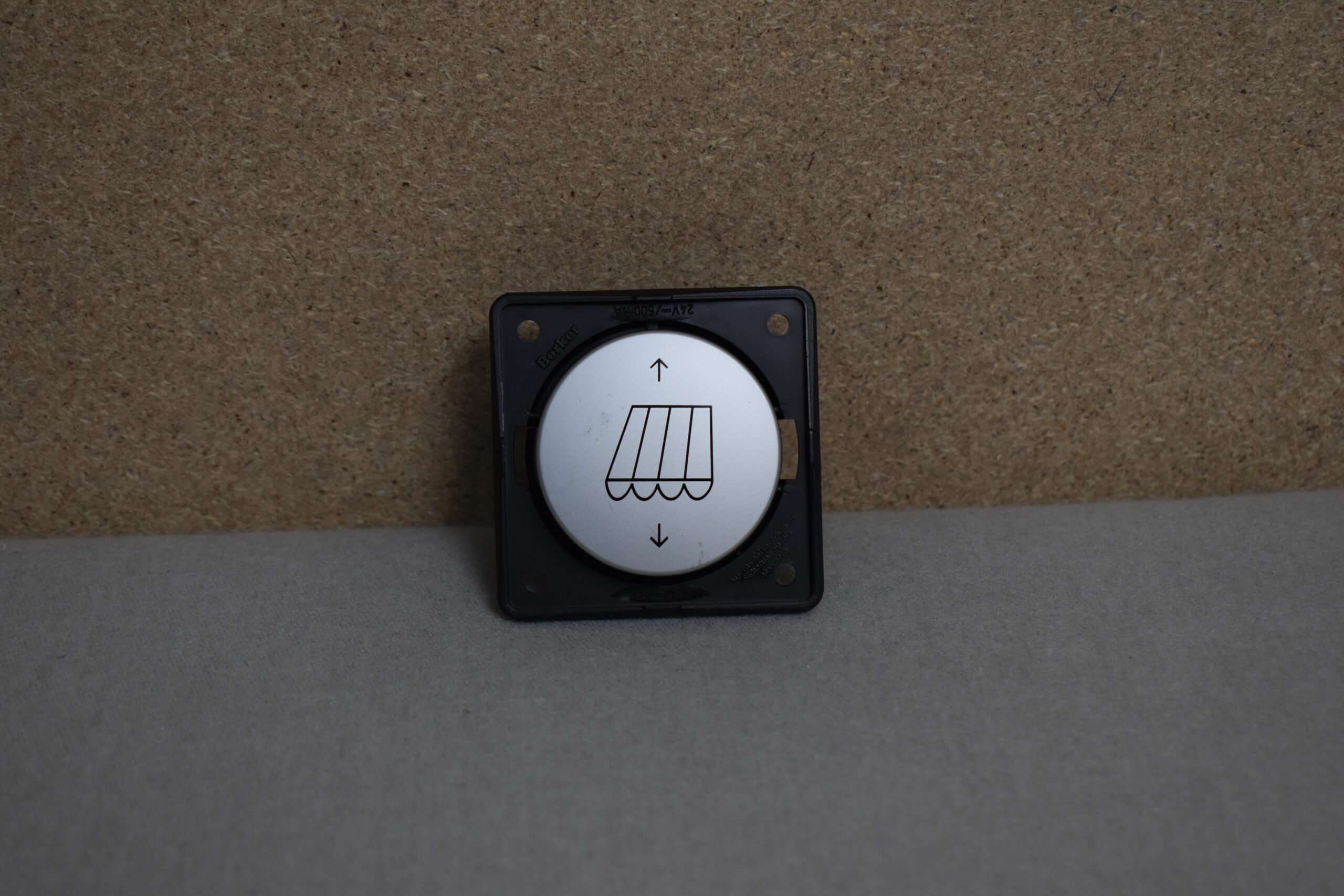 Berker Markisen Wippschalter Silber matt