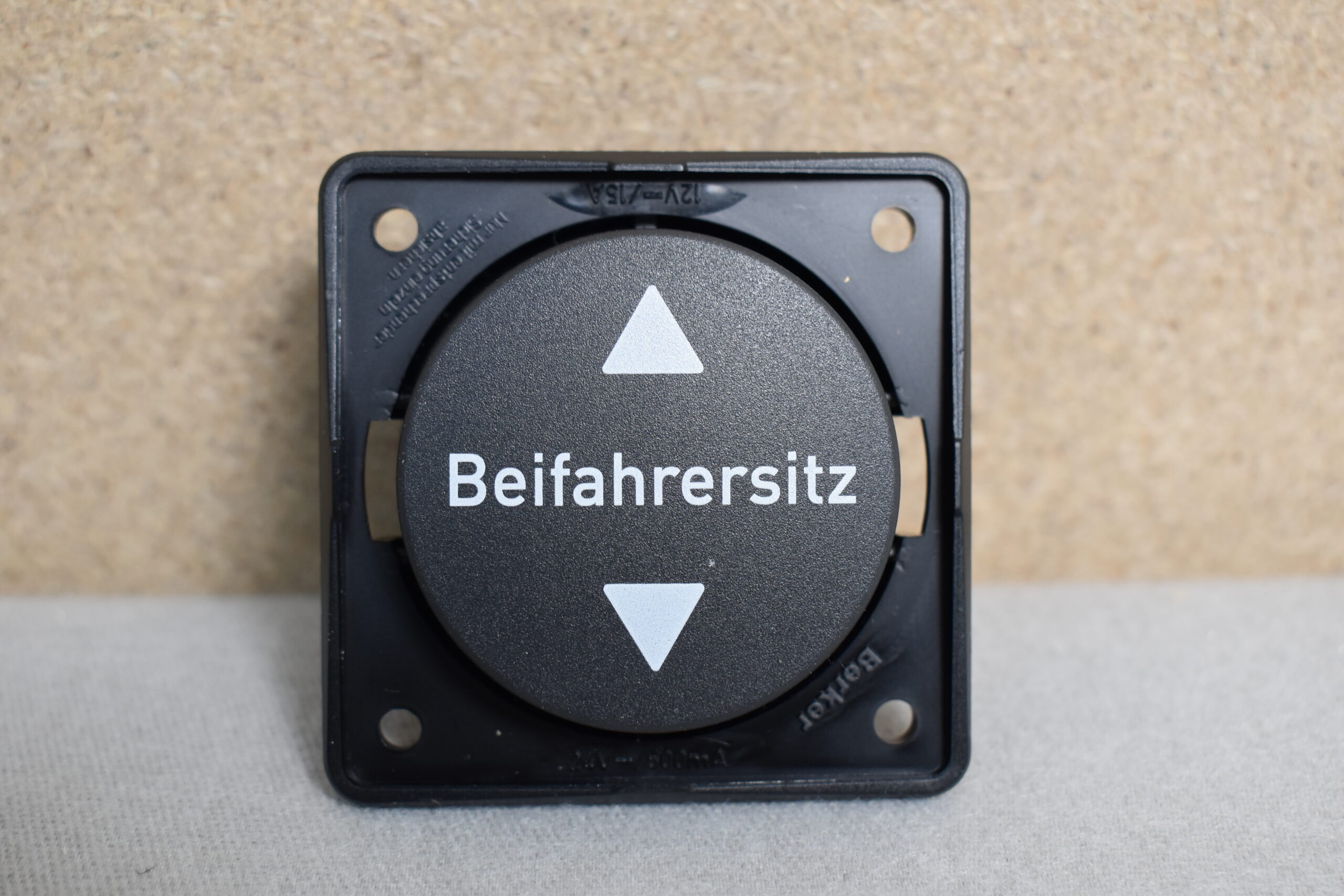 Berker Wippschalter Beifahrersitz