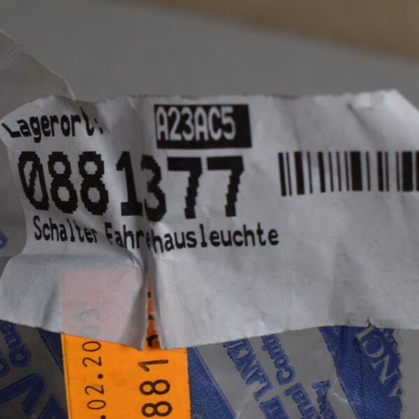 Lancia Schalter Fahrerhausleuchte 0881377