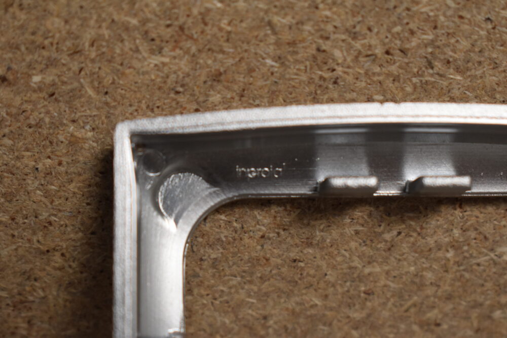 Schalter Abdeckung Inproial Silber matt