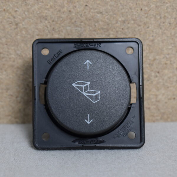 Berker Wippschalter Trittstufe schwarz