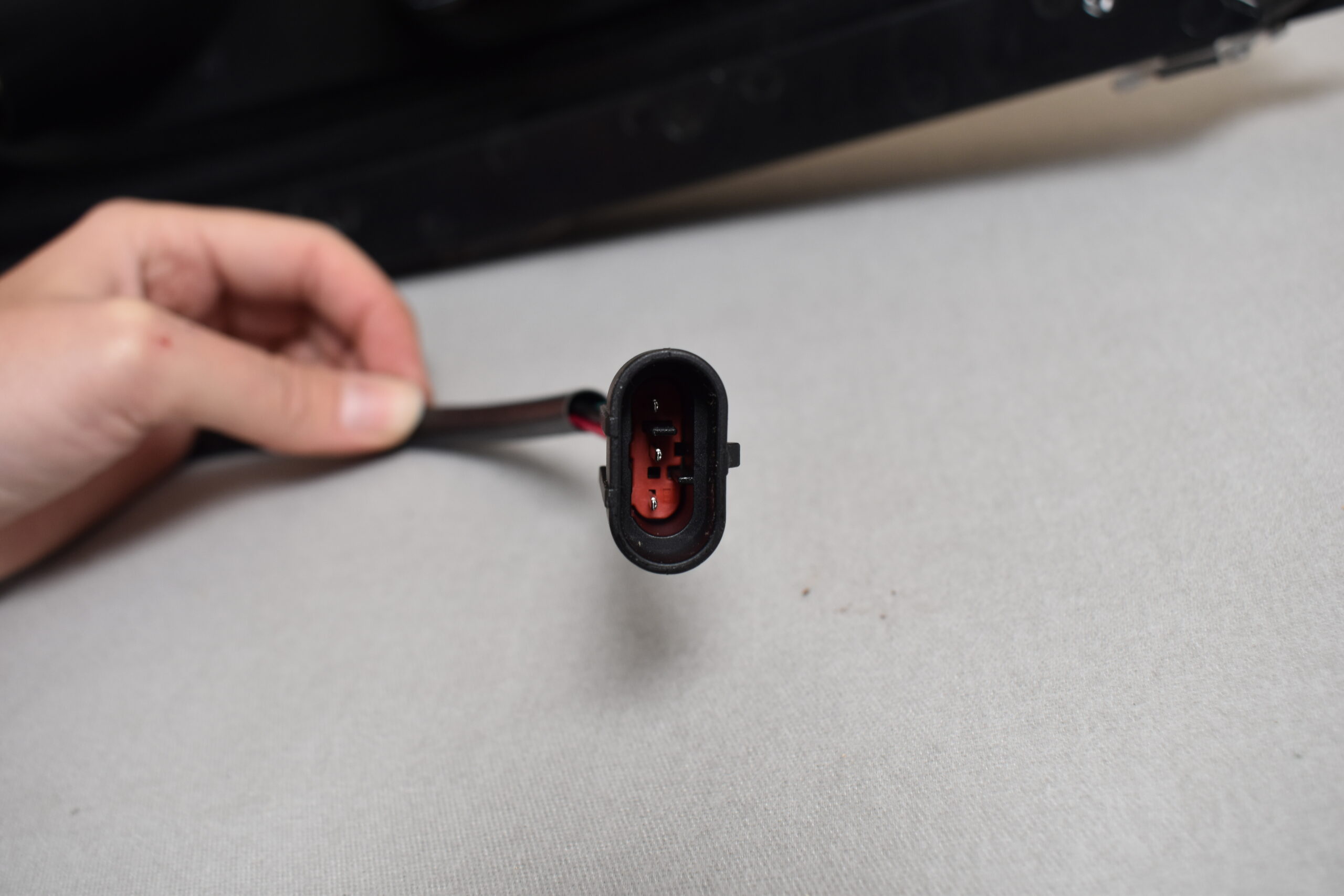 Niesmann + Bischoff I-Smove Scheinwerferblende + LED links